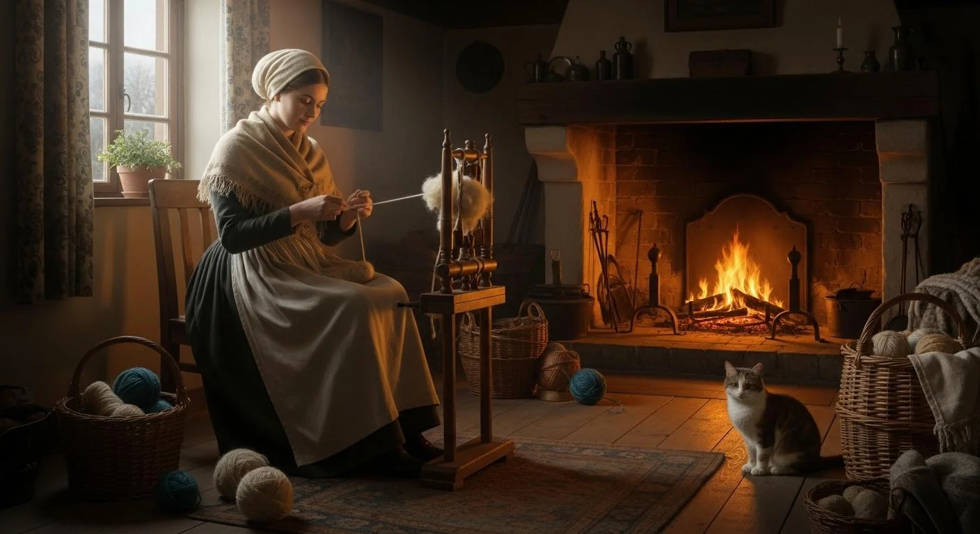 7 janvier : La journée de la quenouille